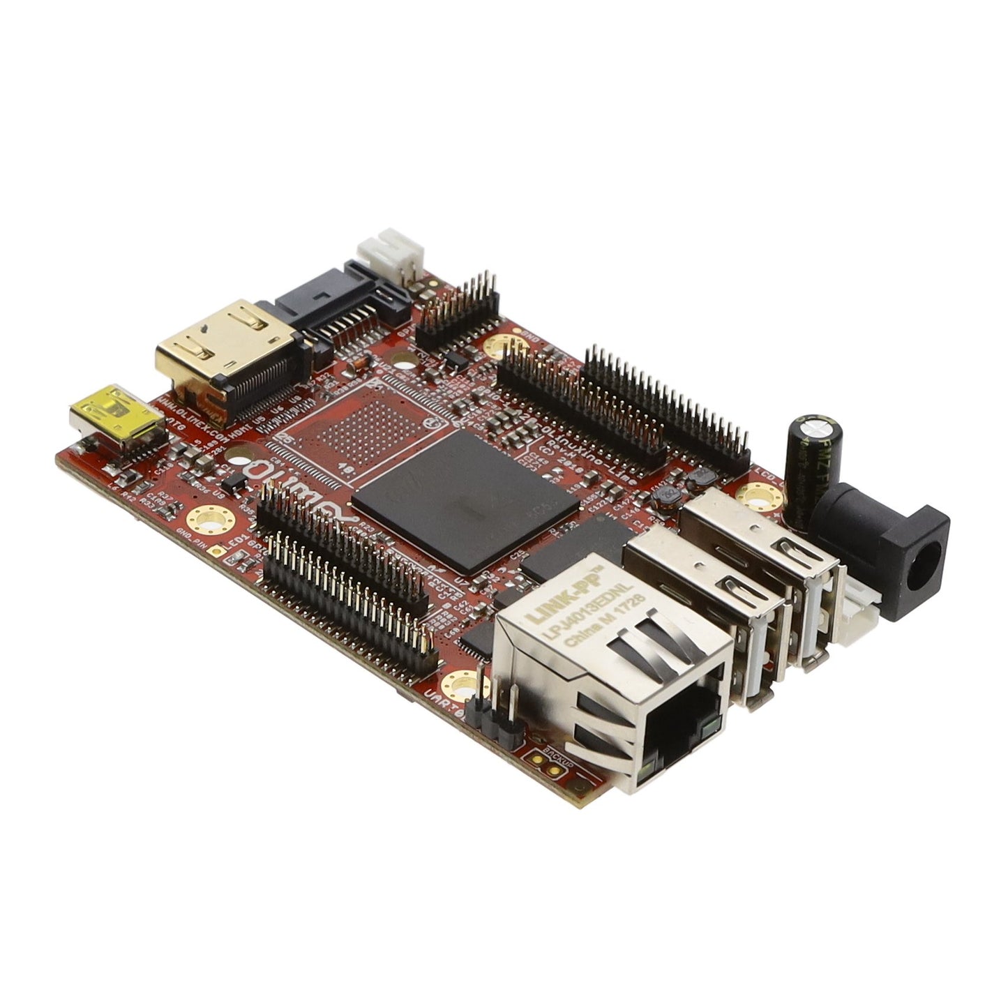 Olimex LTD T2-OLINUXINO-LIME-S16M-IND OLinuXino - Allwinner A20 ARM Cortex-A7