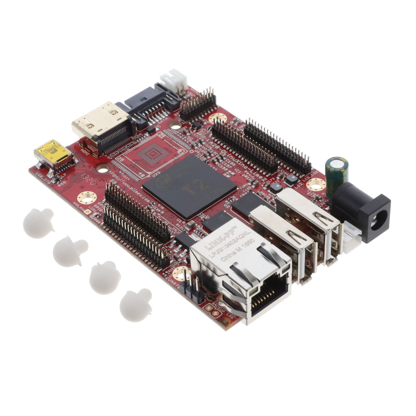 Olimex LTD T2-OLINUXINO-LIME2-IND OLinuXino - Allwinner A20 ARM Cortex-A7