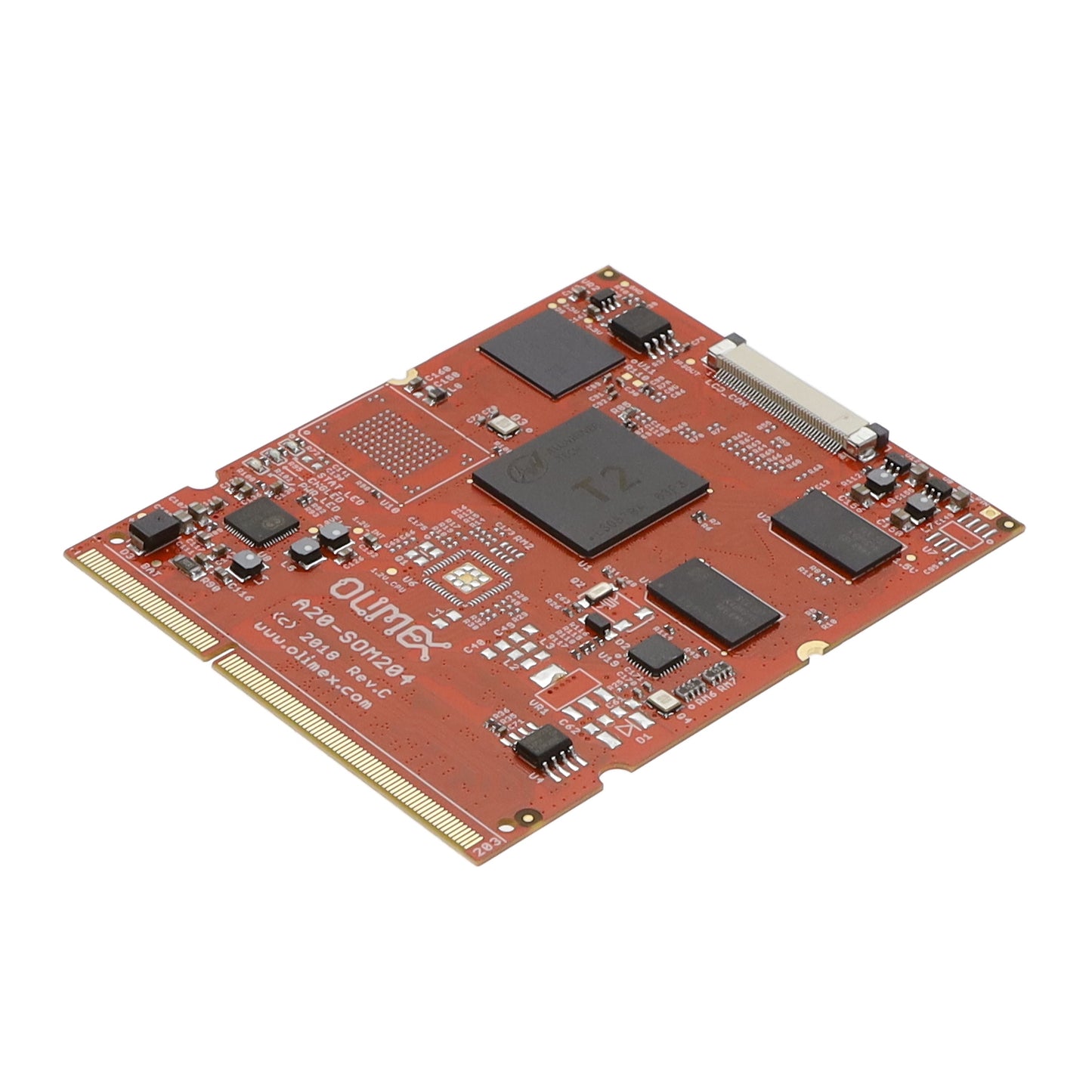 Olimex LTD T2-SOM204-1GS16ME16G-M-I SOM204 - A20 ARM Cortex-A7