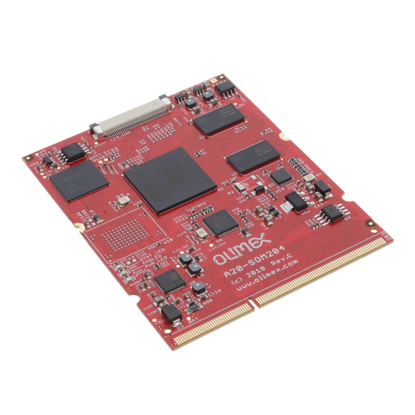 Olimex LTD T2-SOM204-1GS16ME16G-MC-I SOM204 - A20 ARM Cortex-A7