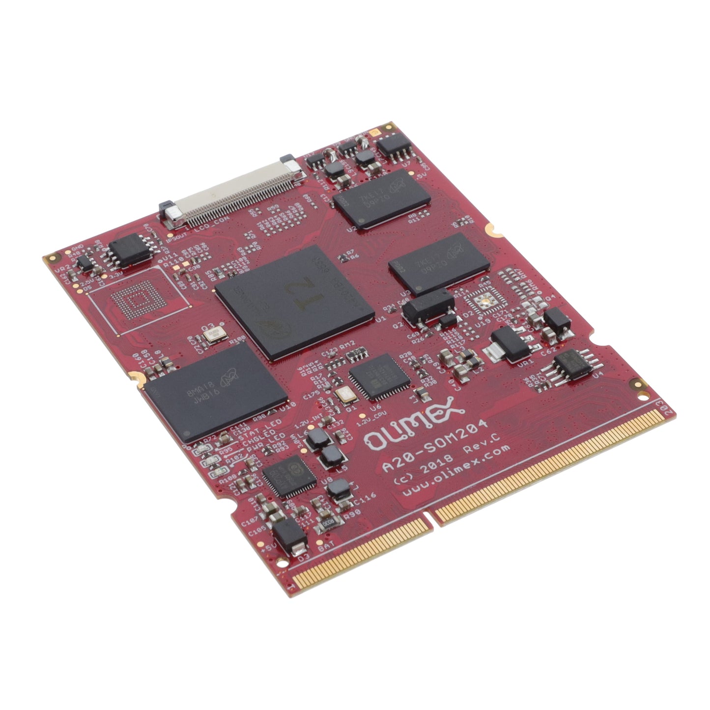 Olimex LTD T2-SOM204-1GS16ME4G-C-I - ARM® Cortex®-A7