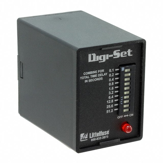 Littelfuse Inc. TDML120AL TDML Para enchufe Relé mecánico 0.1 seg ~ 102.3 seg 10A a 120/240VCA