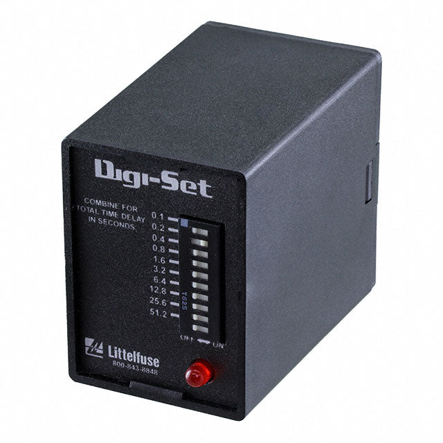 Littelfuse Inc. TDML12DL TDML Para enchufe Relé mecánico 0.1 seg ~ 102.3 seg 10A a 120/240VCA