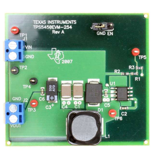 Texas Instruments TPS5450EVM-254 SWIFT™ EVAL BOARD FOR TPS5450