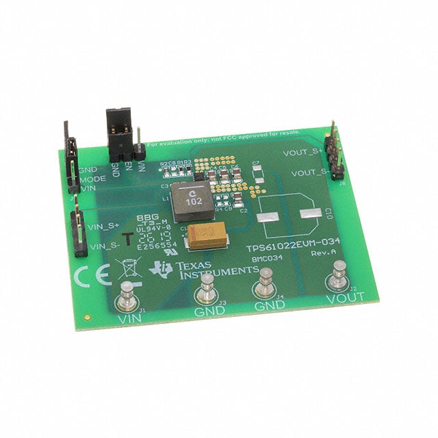 Texas Instruments TPS61022EVM-034 - EVAL BOARD FOR TPS61022