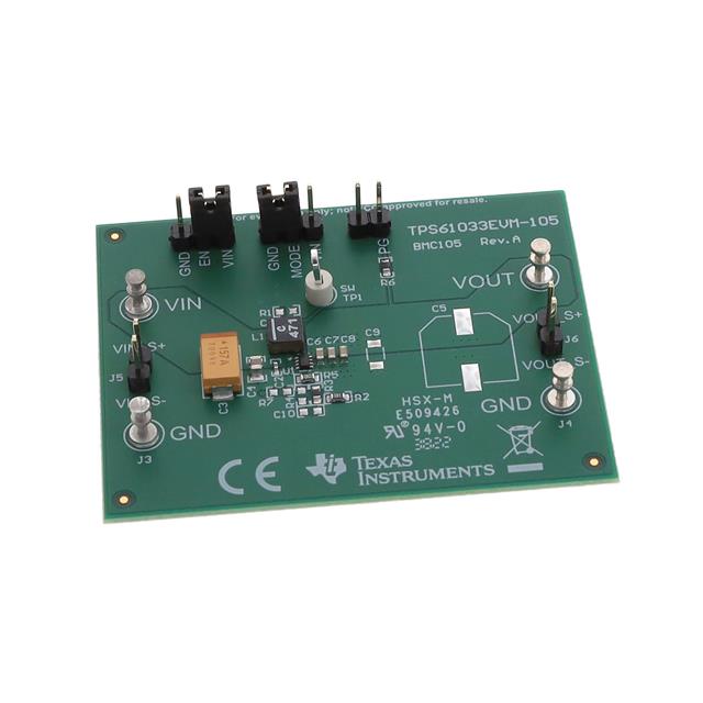 Texas Instruments TPS61033EVM-105 - EVAL BOARD FOR TPS61033