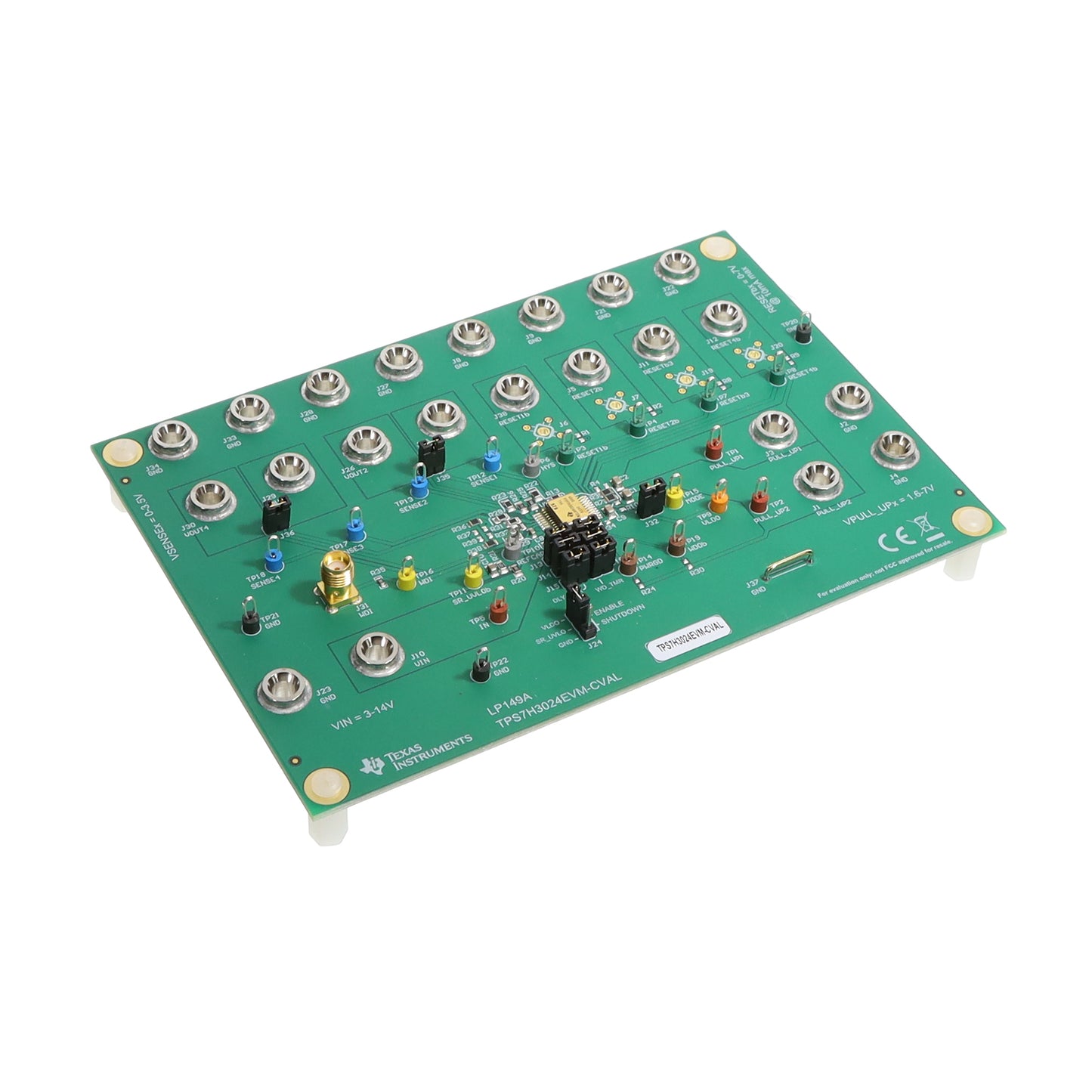 Texas Instruments TPS7H3024EVM-CVAL - Power Management Power Supply Supervisor/Tracker/Sequencer