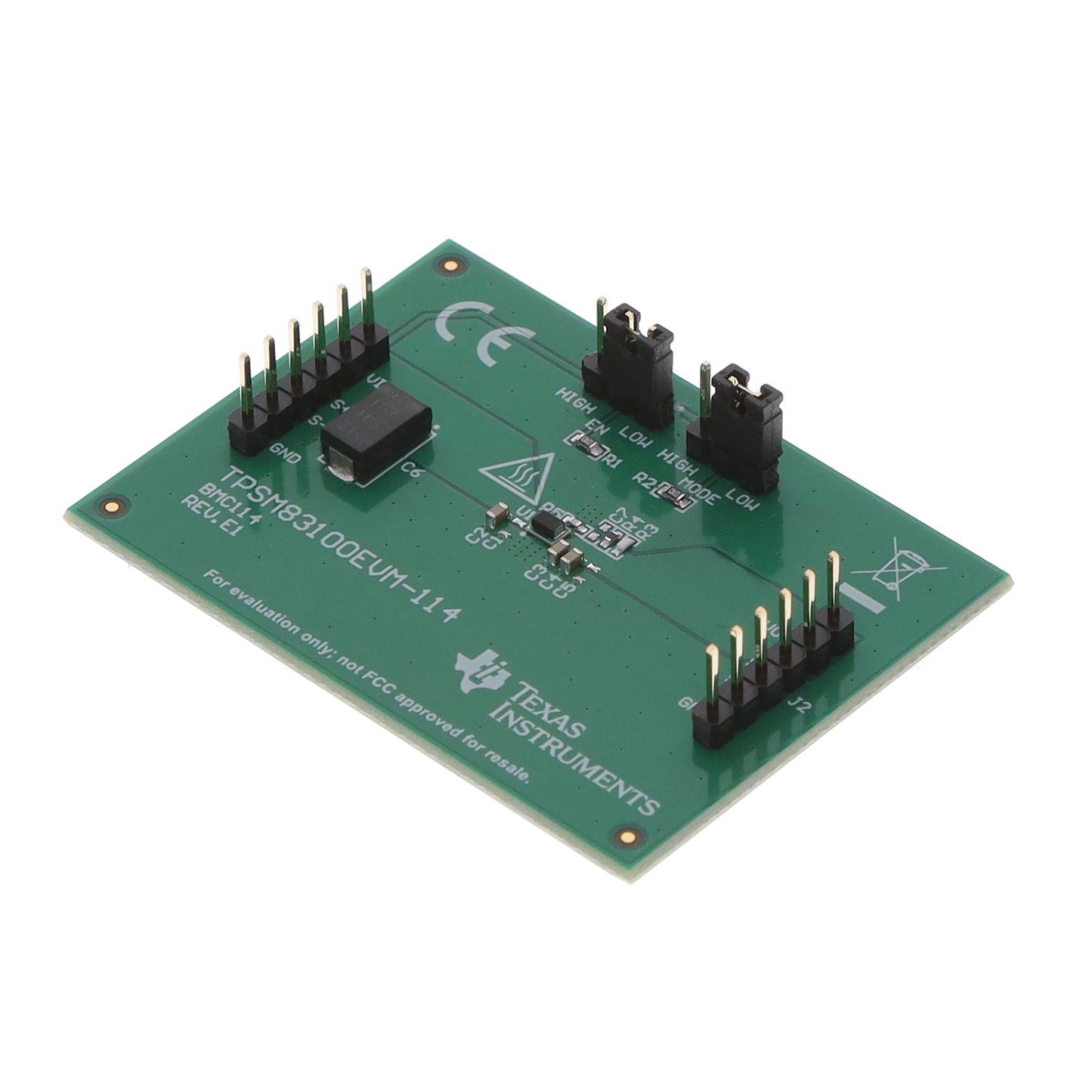 Texas Instruments TPSM83100EVM-114 - EVAL BOARD FOR TPSM83100