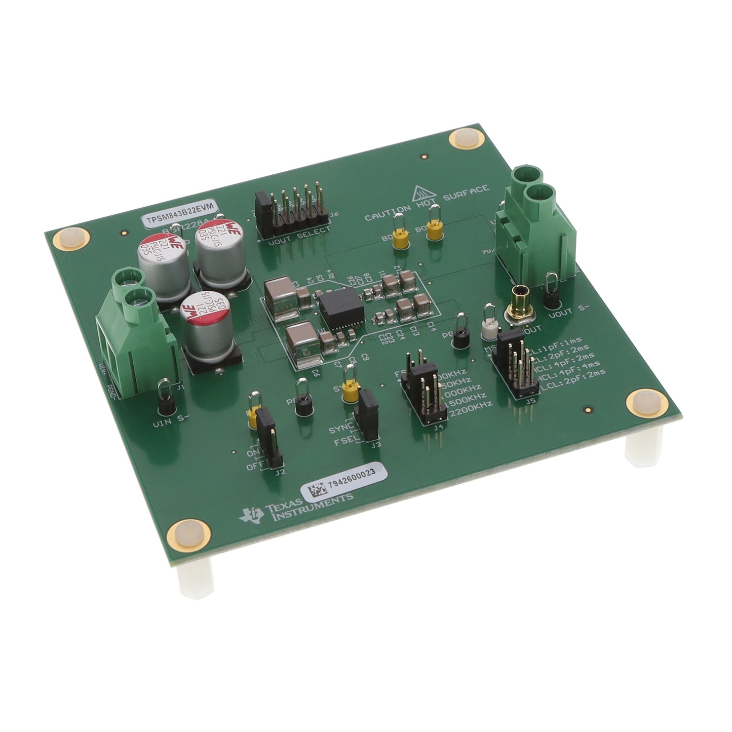 Texas Instruments TPSM843B22EVM - EVAL BOARD FOR TPSM843B22