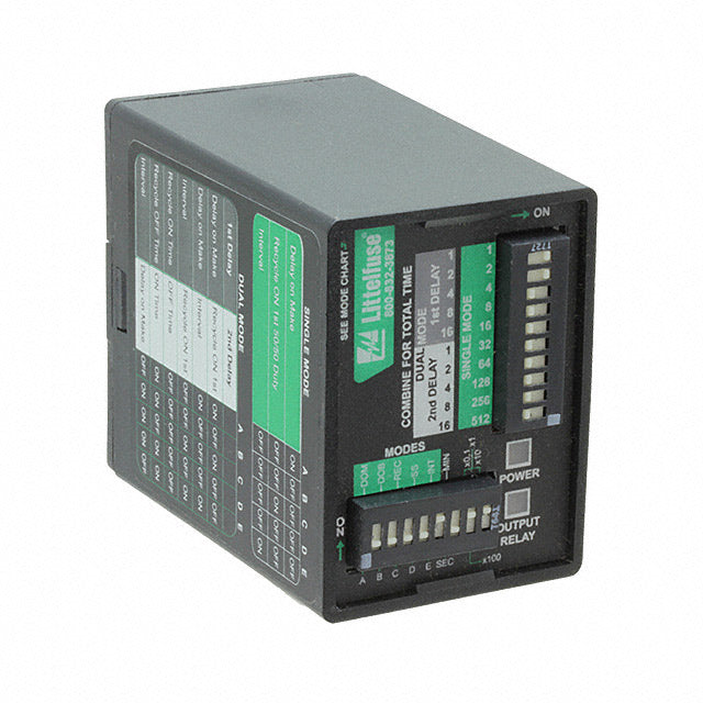 Littelfuse Inc. TRDU120A2 TRDU Para enchufe Relé mecánico 0.1 seg ~ 1705 h 10A a 120/240VCA