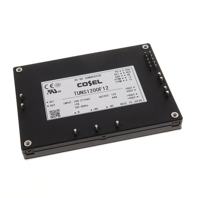 Cosel USA, Inc. TUNS1200F12 TUNS (1200W) AC/DC CONVERTER 12V 1.008KW