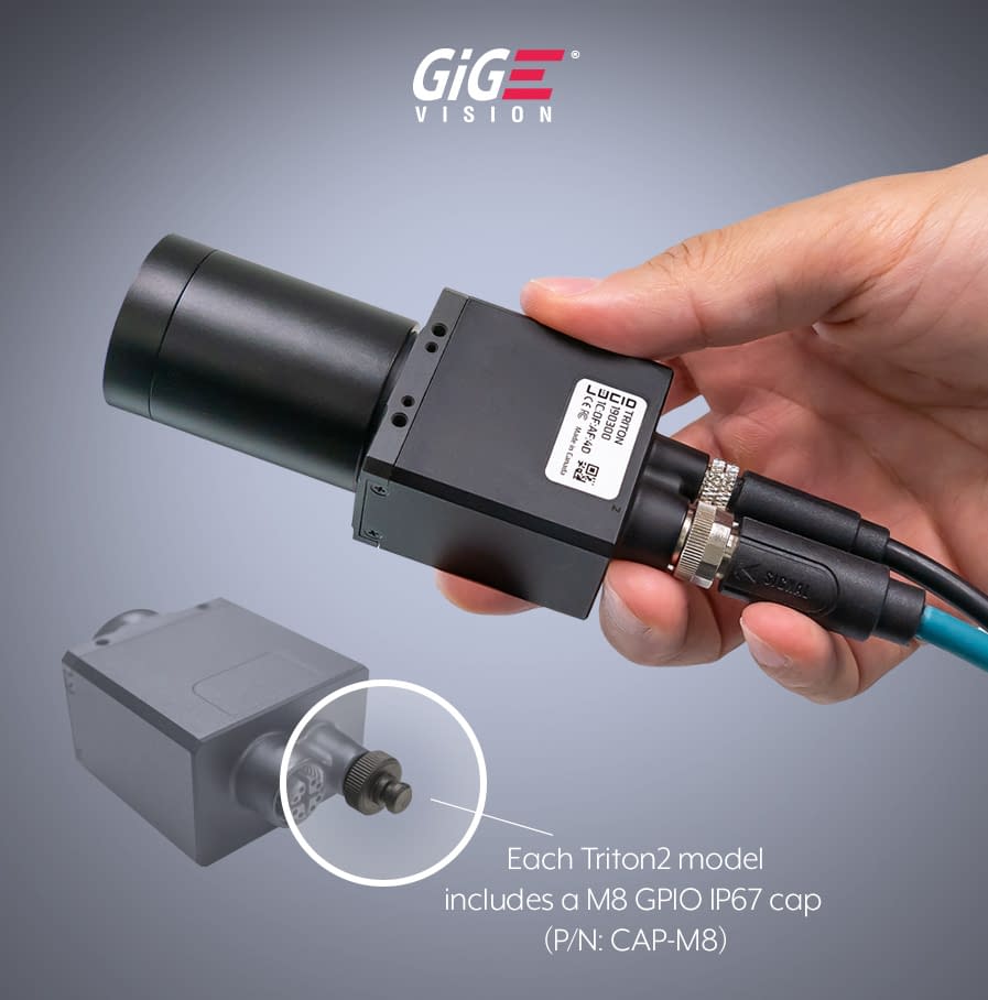 Triton2 SWIR 5.2MP Camara (Sony IMX992) - LUCID Vision Labs TRT053S-WC