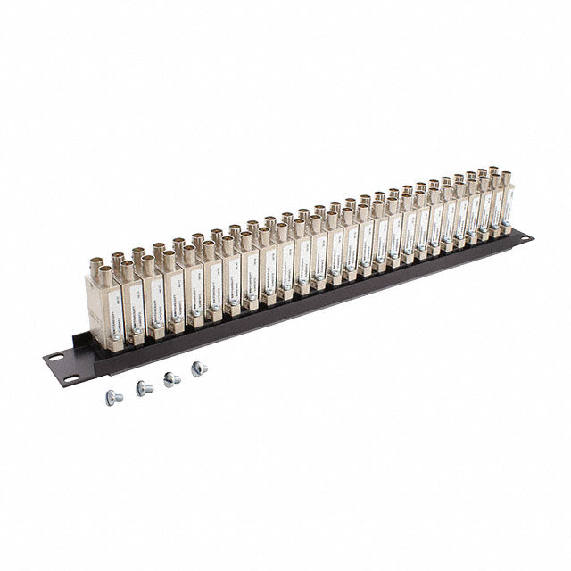 Switchcraft Inc. VPP26K1HD75TX VPP Video Pass Through Panel HD Jack, 75Ohm Terminated