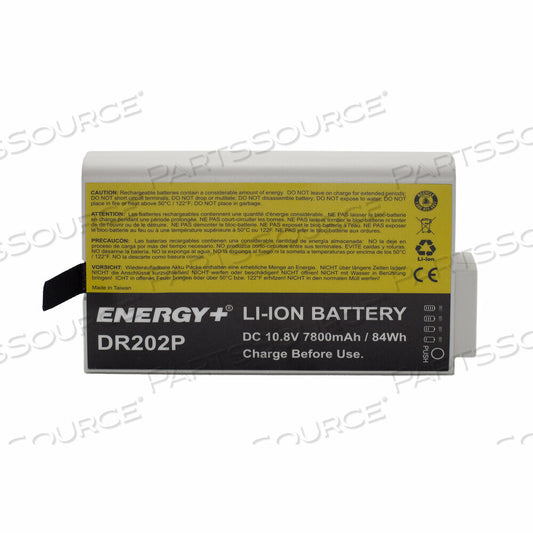 BATTERY, LITHIUM-ION, 149 X 89 X 19.7MM DIMENSIONS, 7100MAH CAPACITY, 10.7V VOLTAGE, FOR USE WITH: FOR MX400, MX450 INTELLIVUE PATIENT MONIT