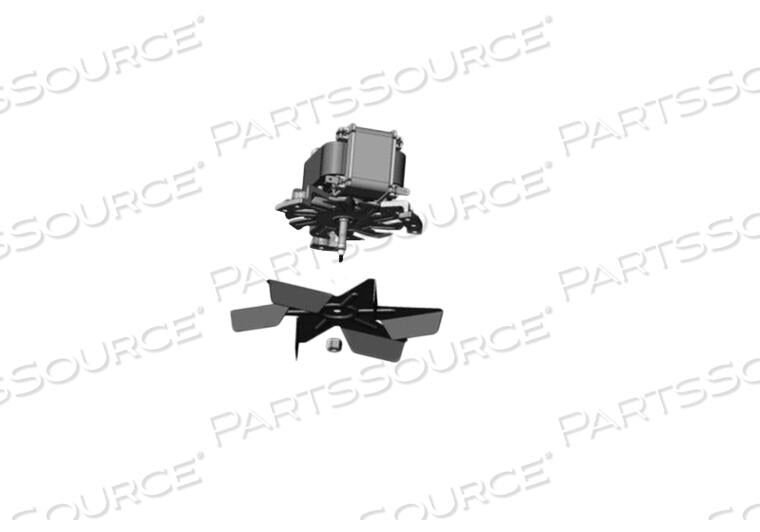 W0036 Mac Medical, Inc. FAN MOTOR, 120V VOLTAGE RATING, WITH FAN BLADE, FOR WARMING CABINET