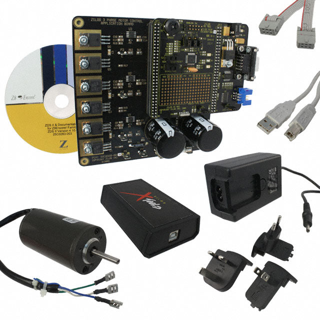 Zilog Z8FMC160100KITG Z8 Encore! MC™ EVAL BOARD FOR Z8FMC16100 Motor Controller/Driver