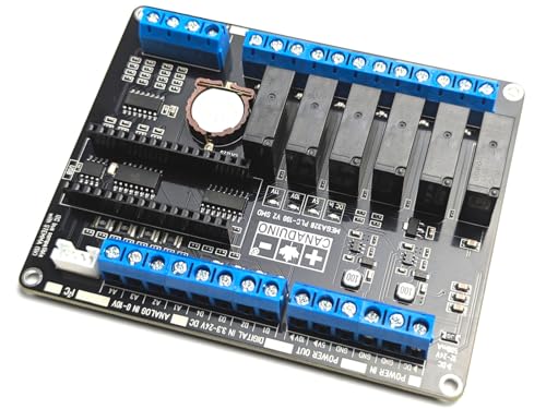 CANADUINO® Versión programable SMD del regulador de la lógica de PLC-100 V2 para el nano de Arduino