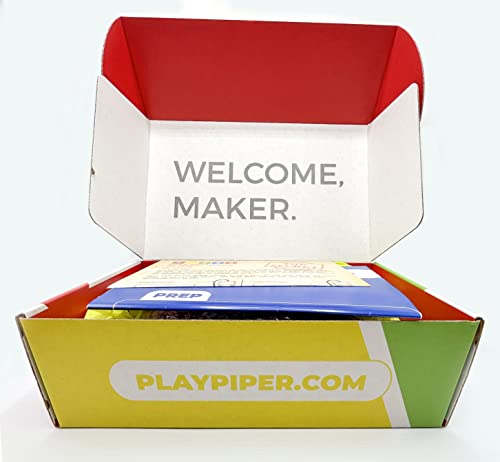 Piper Kit de computadora: el galardonado Build-A-Computer Age 8+ STEAM Learning, con Raspberry Pi, codificación de arrastrar y soltar, StoryMode, juegos, Python y proyectos increíbles