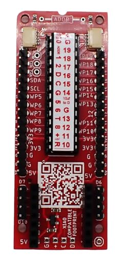 Placa de expansión y coprocesador Xiao con chip Serial Wombat 18AB PCB_0023 para Seeed Seeeduino Xiao