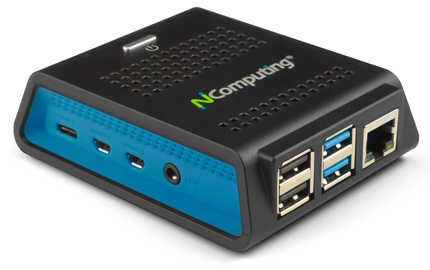 NComputing RX440(RDP) Thin Client construido en Raspberry Pi4 para Microsoft AVD, Windows 365 Cloud PC, RDS, Verde VDI, vSpace Pro Enterprise. Servidores