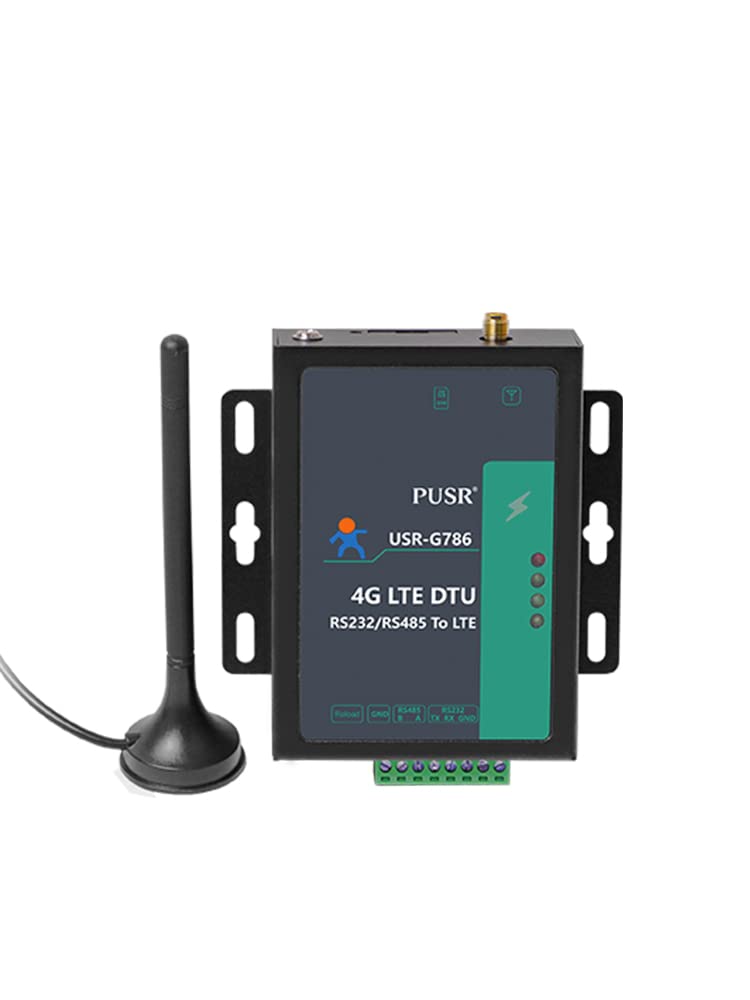 Módem serial industrial de la frecuencia global M2m Rs485 0.14 oz LTE módem serie GSM USR-G786-G