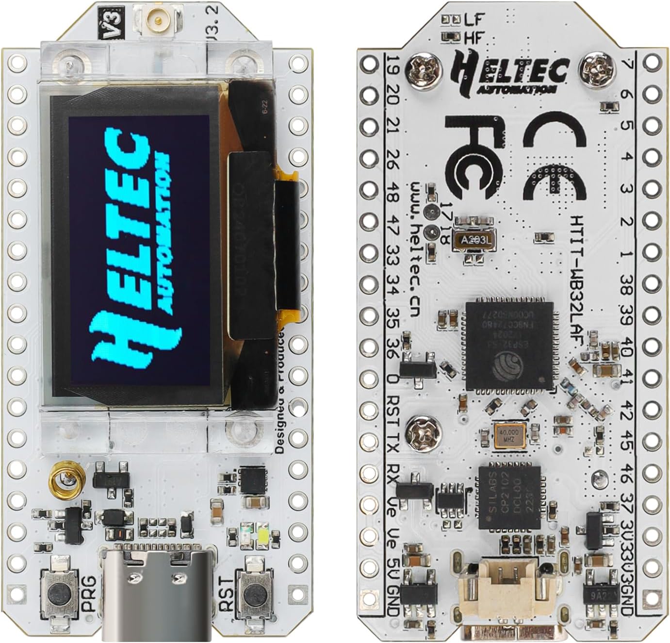 ESP32 LoRa V3 Placa de módulo con batería de 3000 mAh - con antena de 915 MHz y dispositivos de carcasa SX1262 LoRa V3 para Meshtastic Arduino LoRawan IOT