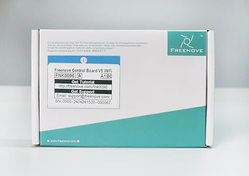 Freenove Tablero de control V5 Rev4 WiFi (compatible con Arduino IDE), microcontrolador Arm Cortex-M4, ESP32-S3 integrado, matriz LED, conector USB-C, proyectos de ejemplo y tutorial de código