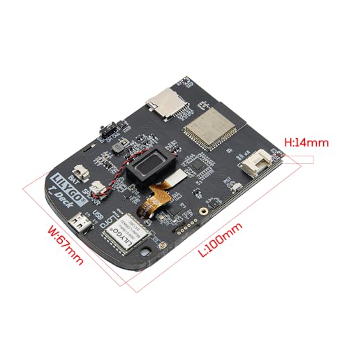 LILYGO T-Deck ESP32-S3 Meshtastic 915MHz LoRa BLE WiFi TTGO Module LoRaWAN Tablero de desarrollo de largo alcance con pantalla LCD de 2.8 pulgadas