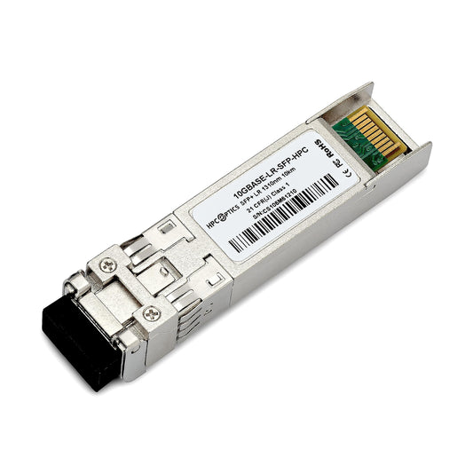 Compatible con el transceptor NVIDIA MFM1T02A-LR 10GBASE-LR SFP+ | 10G LR SMF 1310nm 6.2 mi MFM1T02A-LR-HPC