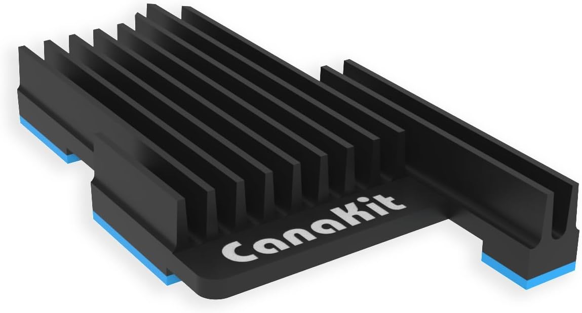 CanaKit Raspberry Pi 5 Starter Kit PRO - Turbina Negro (128GB Edition) (8GB RAM)