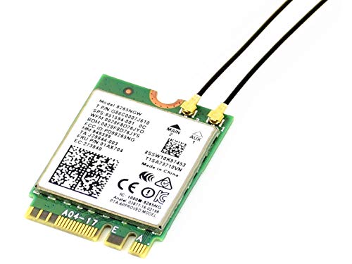 Wireless-AC8265 Dual Mode AC8265 Módulo NIC inalámbrico para Jetson Nano Developer Kit B01/A02, soporte 2.4GHz/5GHz 300Mbps/867Mbps Dual Band WiFi y Bluetooth 4.2