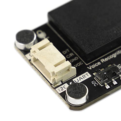 Gravedad: Sensor de reconocimiento de voz de aprendizaje de idiomas sin conexión para micro:bit/Arduino/ESP32 - I2C y UART - SEN0539-EN