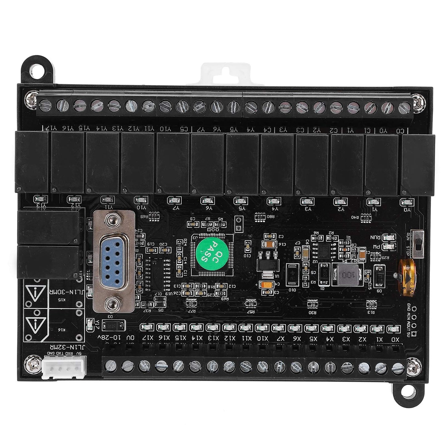 Módulo programable de la retransmisión del retardo del regulador de la lógica del tablero de control del PLC con el análogo FX1N?30MR DC10?28V