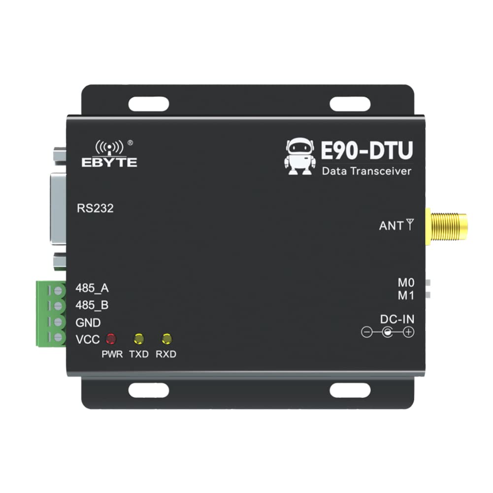 LoRa 433MHz Receptor Transceptor Inalámbrico RS232 RS485 30dbm TCXO E90-DTU(433L30)-V8 Largo Alcance 5.0 mi PLC Radio Módem LoRa