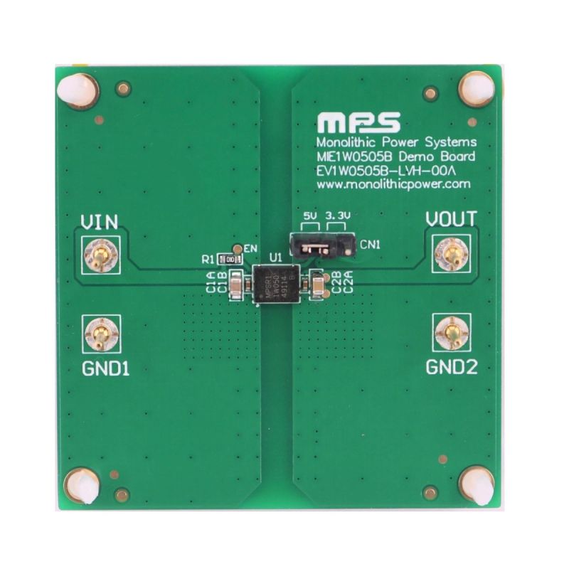 Monolithic Power Systems Inc. EV1W0505B-LVH-00A - 5V, 1W, REGULATED, 2.5KVRMS, ISO