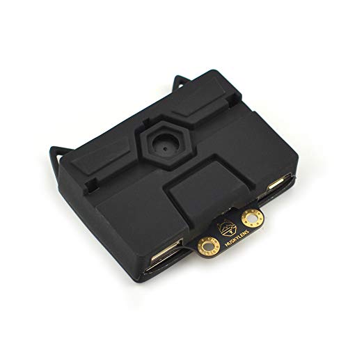 DFROBOT HUSKYLENS Sensor de visión inteligente con funda de silicona para LattePanda, Raspberry Pi o Micro:bit | Soporte de cámara AI Objeto/Seguimiento de línea, Cara/Objeto/Color/Reconocimiento de