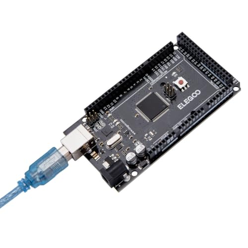 ELEGOO MEGA R3 Board ATmega 2560 + cable USB compatible con Arduino IDE Projects RoHS