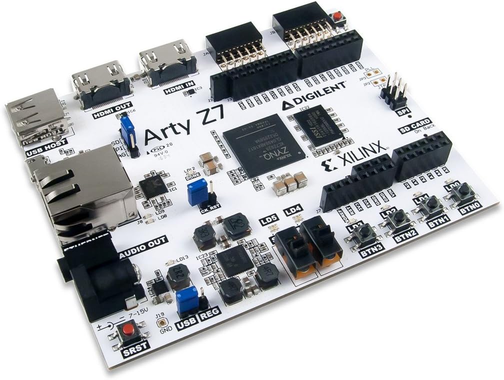 Digilent Arty Z7: AP SoC Zynq-7000 Junta de Desarrollo para Creadores y Aficionados (Art Z7-10) Tarjeta