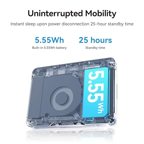 Khadas Mind 2 Mini PC - Intel Core Ultra 5 125H (14 núcleos, 18 hilos, hasta 4.5GHz) - 16GB LPDDR5+512GB SSD PC de escritorio portátil con gráficos HD y creación de IA | BT 5.3 | 4K/8K UHD | Windows