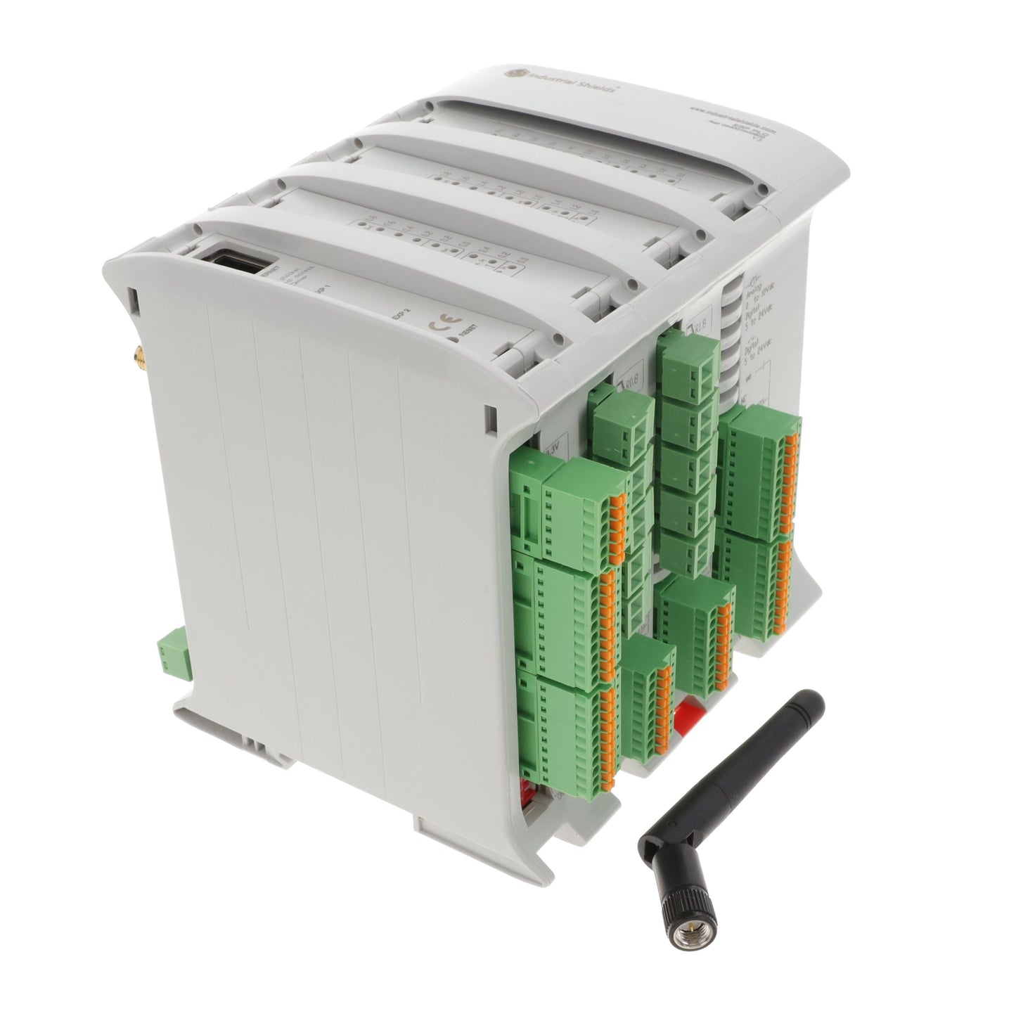 Industrial Shields 34001000900 - ESP32 ETHER&WIFI&BT PLC 50RRA I/ 23 - Digital (11), Analog/Digital (8)