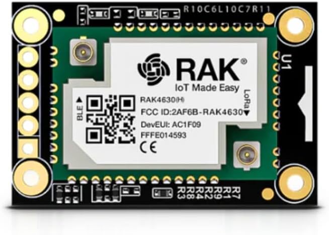 RAK Kit de inicio inalámbrico WisBlock Meshtastic US915 Base RAK19007 + Core RAK4631