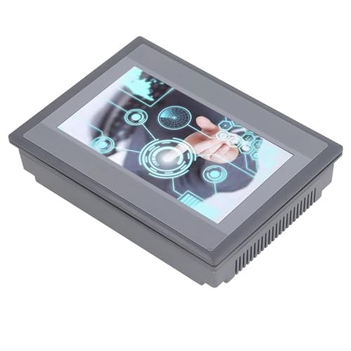 HMI HMI TFT Módulo de pantalla LCD Monitor de pantalla táctil Pantalla de control PLC de 7 pulgadas 12 en 8 salidas DC 24V 5A Módulo de salida de relé para FX3U‑20/40/48MRT