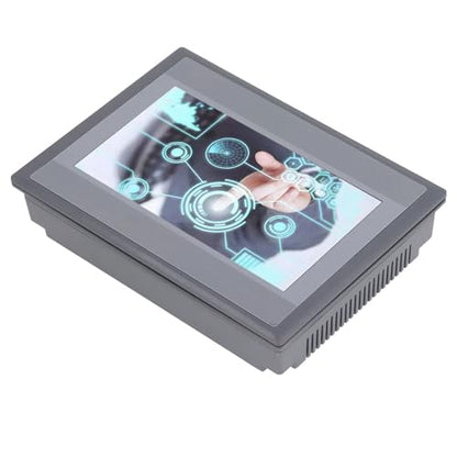 HMI HMI TFT Módulo de pantalla LCD Monitor de pantalla táctil Pantalla de control PLC de 7 pulgadas 12 en 8 salidas DC 24V 5A Módulo de salida de relé para FX3U‑20/40/48MRT
