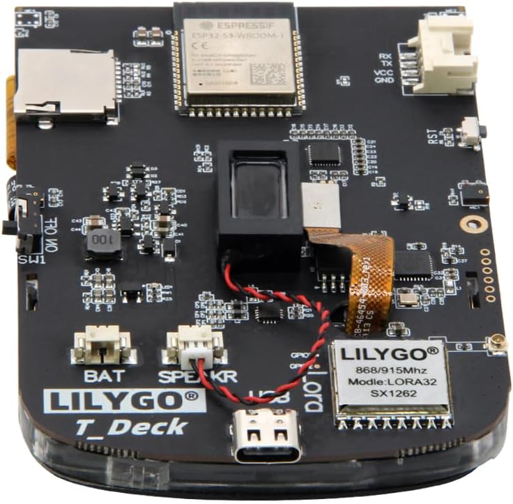 LILYGO T-Deck ESP32-S3 Meshtastic 915MHz LoRa BLE WiFi TTGO Module LoRaWAN Tablero de desarrollo de largo alcance con pantalla LCD de 2.8 pulgadas