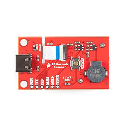 SparkFun Escáner de código de barras 2D Breakout-Read 20 simbologías de códigos de barras diferentes (tanto 1D como 2D)- Procesamiento de imagen a bordo-decodificar códigos UPC a códigos QR-