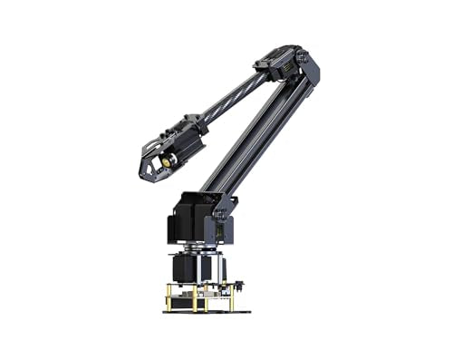 Waveshare Kit de brazo robótico, kit de robot de escritorio, servo de bus serie de alto par, basado en ESP32, 4-DOF, soporta expansión flexible y desarrollo secundario, control inalámbrico