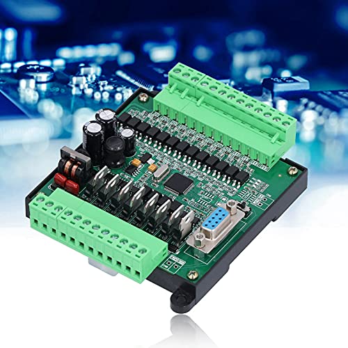 Controlador lógico programable de control PLC de 12V DC12V 2N20MT Tablero de control industrial PLC controlador lógico programable salida de relé (añadir base)