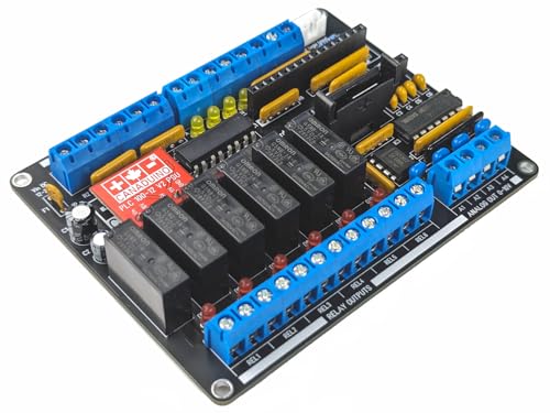 CANADUINO® PLC MEGA328 Kit de bricolaje electrónico (100% compatible con Arduino)