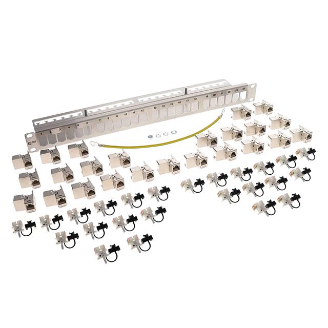 METZ CONNECT USA Inc. 130B11P1-E - Patch Panel, Cat6A RJ45 Jack