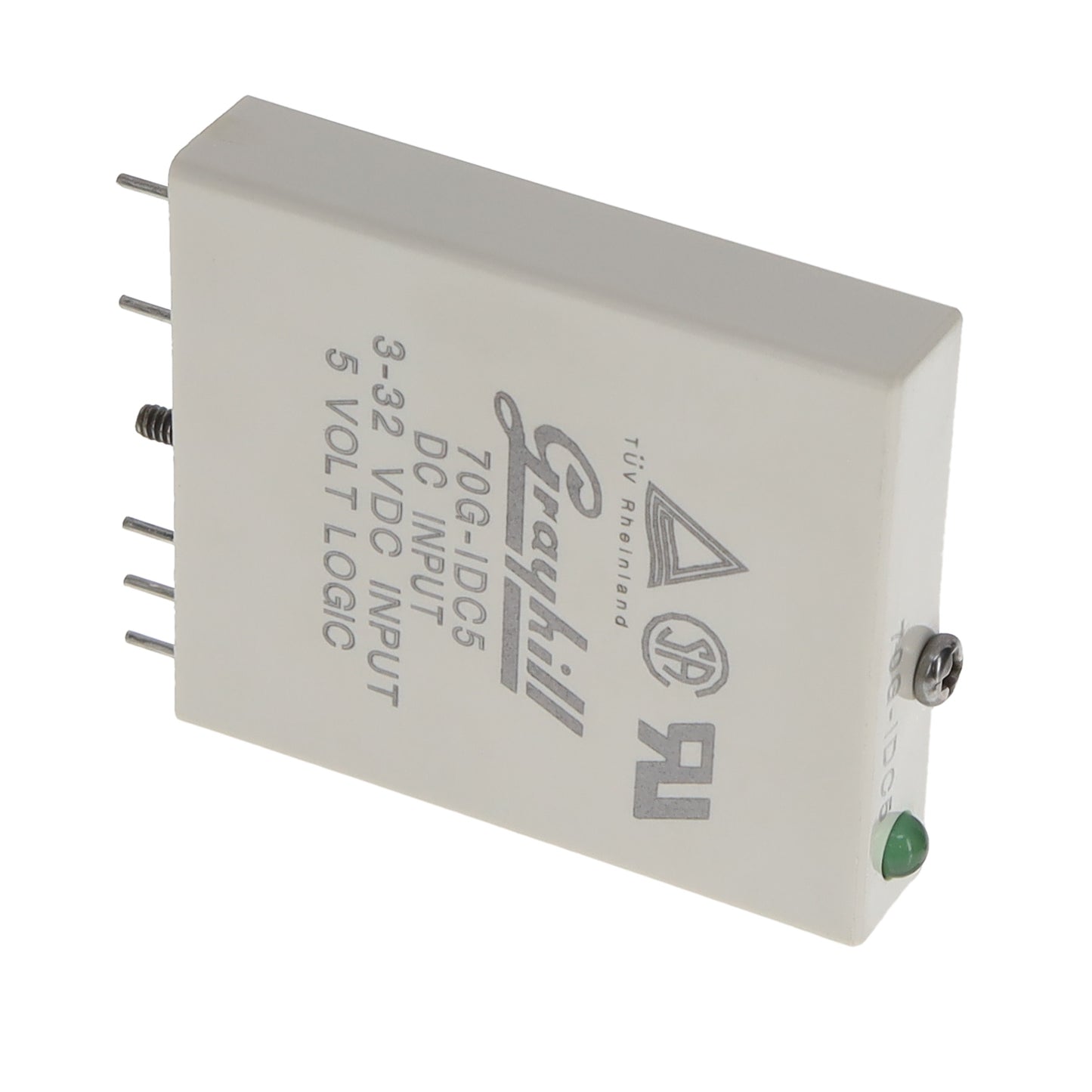 Grayhill Inc. 70G-IDC5 70 Módulo de entrada de CD Blanco